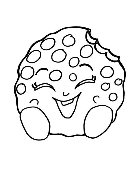 Cookie coloring pages