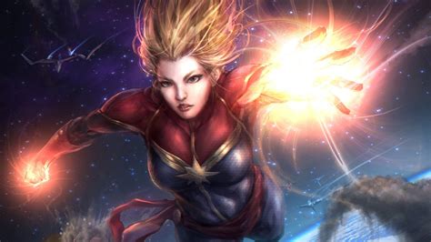 Captain Marvel 4k Wallpapers Wallpaper Cave