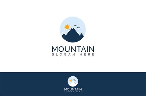 Mountain Logo On Behance In 2020 Mountain Logos Logos Slogan