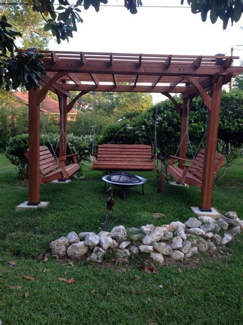 Find a suitable place to place your pit so that the fire comes into its own and your guests can sit around it properly. Amazing 50+ DIY pergola and fire pit ideas in 2020 ...
