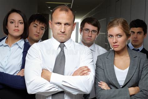 Serious People Stock Photo Image Of Business Collar 5119756
