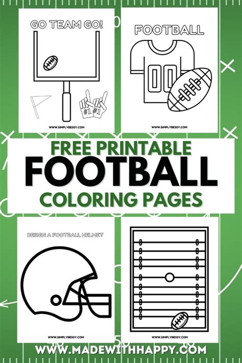 Nfl Coloring Pages Printable
