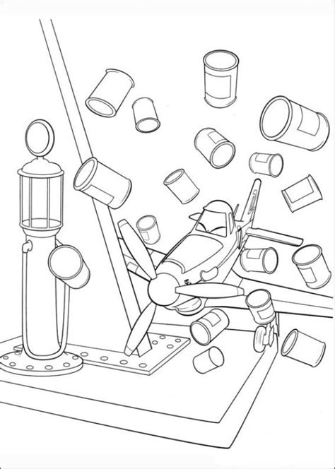 Plane dusty with friends coloring pages for kids printable free. Kids-n-fun.com | 69 coloring pages of Planes 2