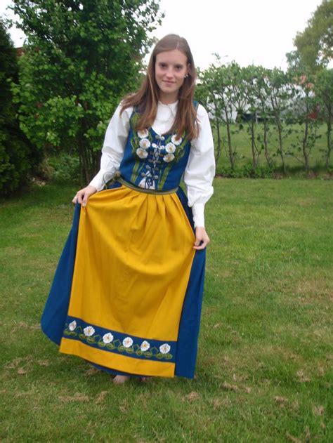 The Swedish National Dress European Outfit Swedish Outfit National
