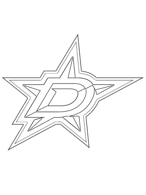 Dibujos Para Colorear Estrellas De Dallas Dibujosparaimprimir Es