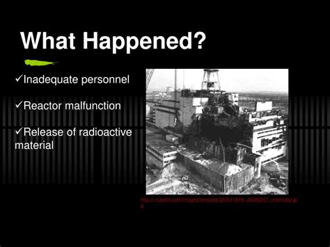 See more ideas about chernobyl, chernobyl disaster, chernobyl nuclear power plant. PPT - CHERNOBYL PowerPoint Presentation, free download ...