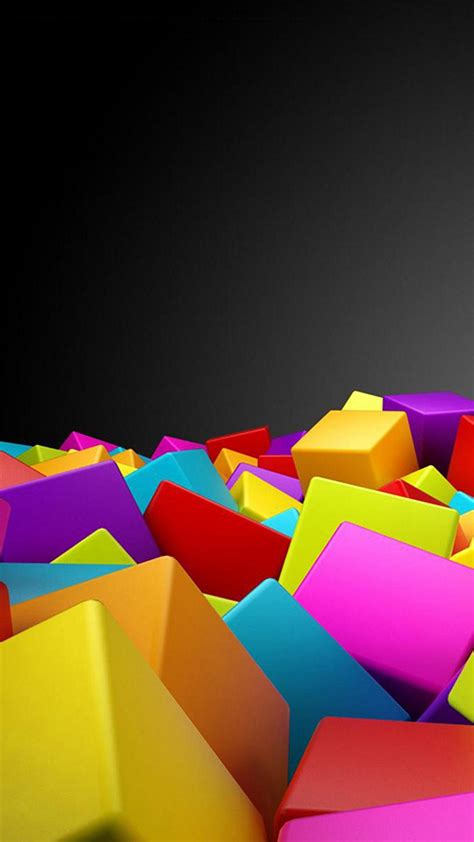 Colorful 3d Layers Wallpapers Wallpaper Cave