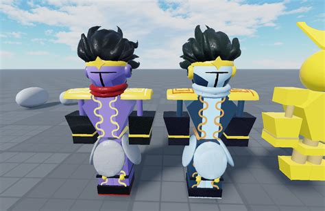 I Did Some Roblox Modeling And Made Star Platinum From Jojo As A