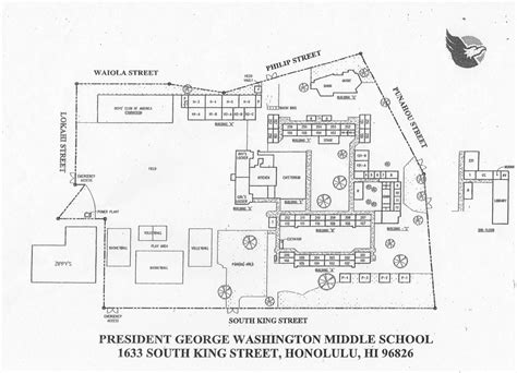 Middle School Building Map