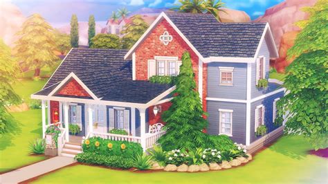 Rose House Not So Berry The Sims 4 Speed Build Youtube
