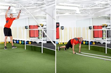 12 Of The Most Challenging Battle Ropes Exercises Battle Ropes Rope