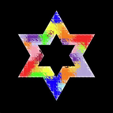 Jewish Star Of David Digital Art By Ely Greenhut Fine Art America