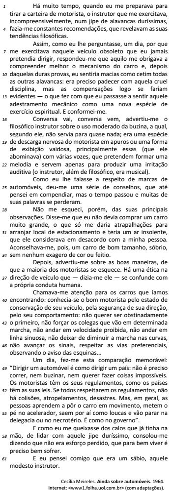 No último Parágrafo Do Texto Seria Gramaticalmente Correto