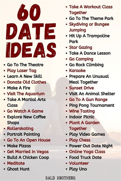 The Best Date Ideas Perfect For Any Type Of Couple Couples Things To