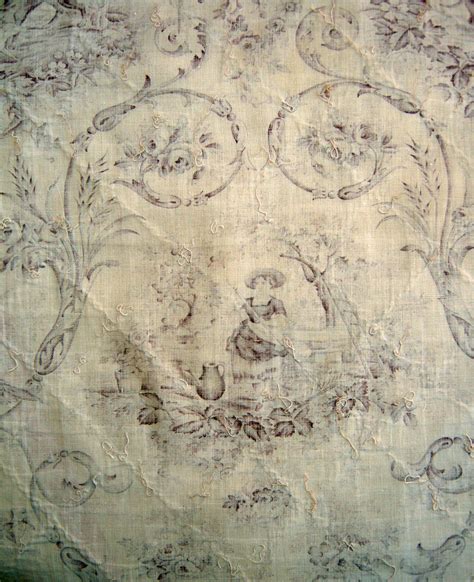 Antique French Wallpaper