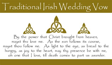 Irish And Celtic Wedding Toasts And Wedding Blessings — Unique Celtic