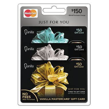 In no case does the gift card plastic expire earlier than five years following the date of sale. Vanilla MasterCard, $150 Multi-Pack - 3/$50 Gift Cards - Sam's Club