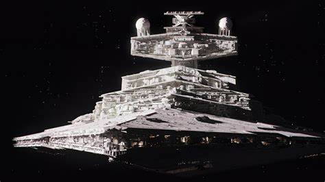 Imperial I Class Star Destroyer Star Wars 4k I Added The Upper