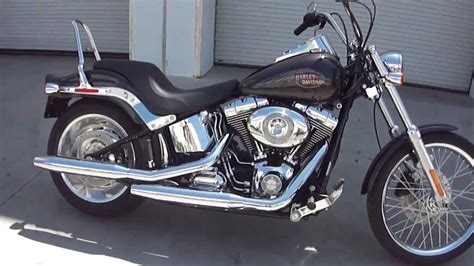 Authentic heritage and custom soul meet modern edge and technology, for a ride unlike anything you've felt before. 2008 Harley-Davidson FXSTC Softail Custom - YouTube