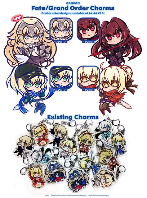 This time, we'll spend some time talking about class affinity, which is a key factor in achieving victory in battles. Made new FGO charms, will be at AX! : grandorder