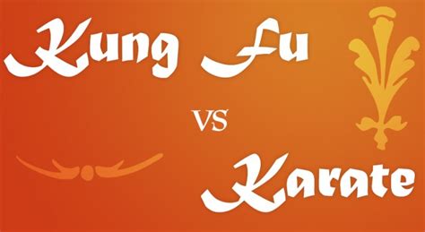 Differences Between Kung Fu And Karate Martial Arts Guy
