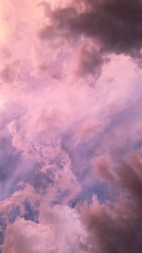 Purple Clouds Light Purple Wallpaper Clouds Wallpaper Iphone Trippy