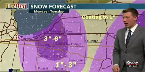 Winter Storm Watch Issued For Mondaytuesday Lake Effect Snow