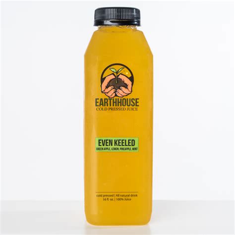 Cold Pressed Juices — Earthhouse Juices