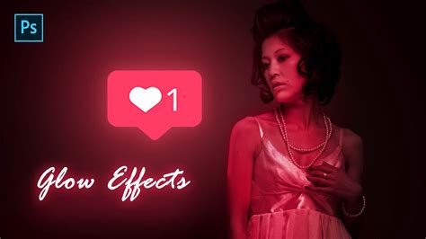 Photoshop Tutorial How To Make Red Glow Effect Youtube