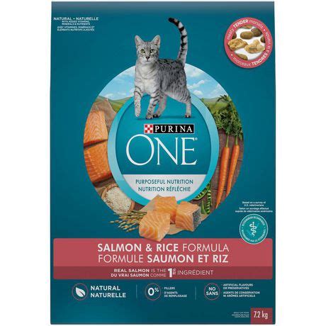 So whatever her size, age, or lifestyle, nurture the greatness in your cat. Purina ONE Dry Cat Food, Salmon and Rice | Walmart Canada