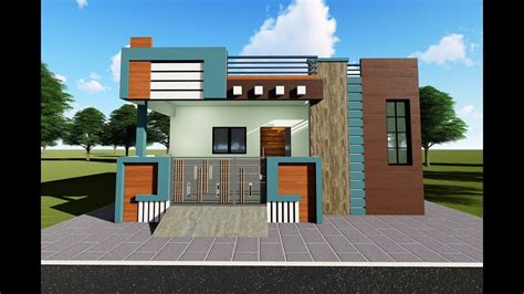 Image result for elevations of independent houses house front. 30x40 House Design || Full Walkthrough Interior || Home ...