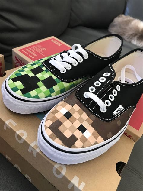 Video Game Custom Shoes Video Game Minecraft Clothes Fan Art