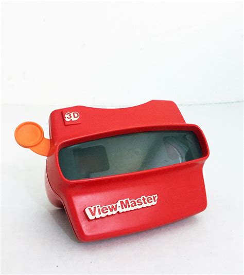 Vintage 1980s View Master 3d Toy In Red Viewmaster View Master 90s Toys