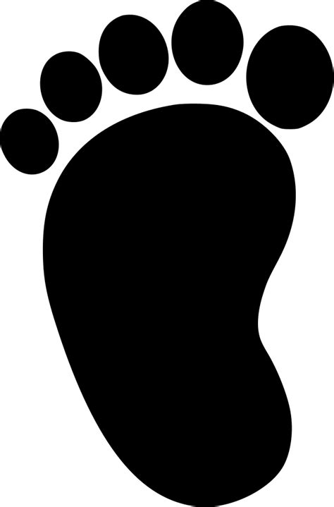 Foot Clipart Babys Foot Babys Transparent Free For Download On