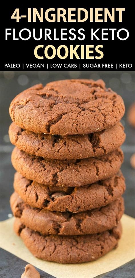 With the mixer on low speed, slowly add the wet ingredients to the dry ingredients, mixing just until incorporated. Flourless Keto Chocolate Cookies (Low Carb, Paleo, Vegan)