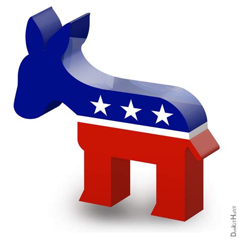 Democratic Donkey - 3D Icon | Democratic Donkey - 3D Icon 