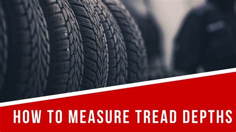 How To Measure Tread Depths Youtube