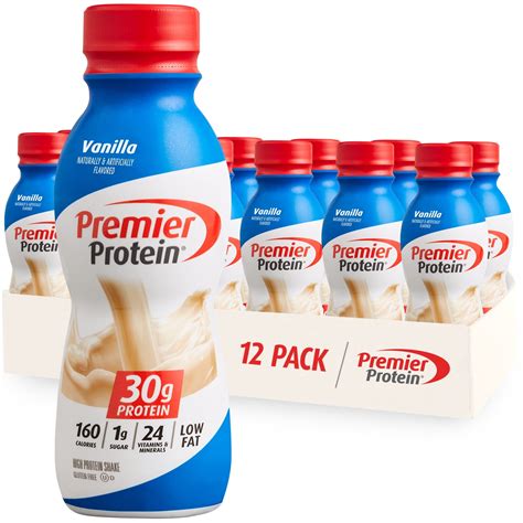 Premier Protein Shake Vanilla 30g Protein 115 Fl Oz 12 Ct