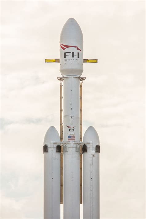Spacex Releases Close Up Images Of Falcon Heavys Launch Pad Debut