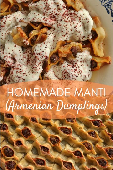 Homemade Armenian Manti Recipe Sini Manti Mission Food Adventure
