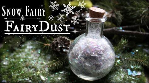 Diy Fairy Dust How To Make Frozen Fairydust Glitter For Snow Fairies