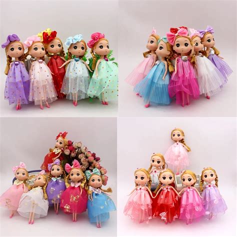 High Quality Mini Dolls Toys 18cm Princess Doll Action Figure Toy