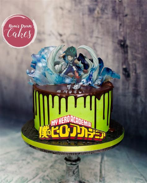 hero academia cake google search anime cake  birthday cake dream cake