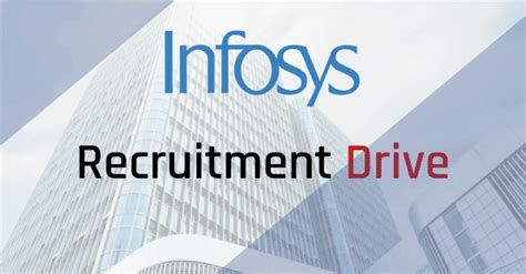 Infosys Recruitment Drive For Freshers Batch