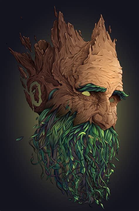 Vegetal Mask Step By Step Illustrator Cc On Behance Illustrator Ai