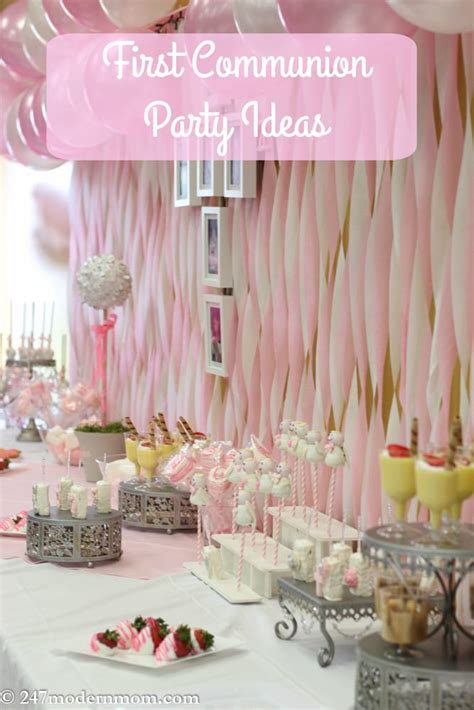 First Communion Party Ideas For Girls Girls Holy Celebration