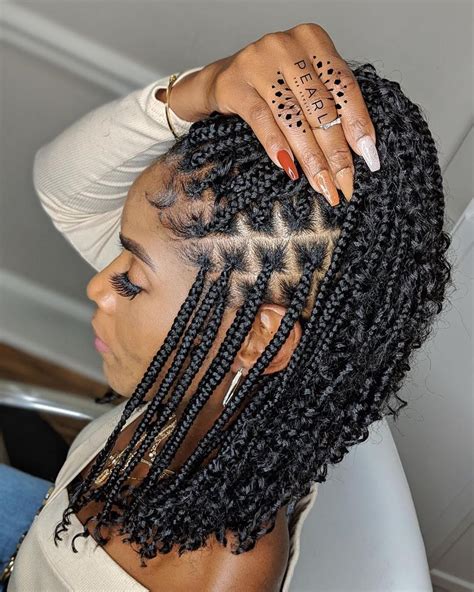 List Of Shoulder Length Knotless Braids With Curly Ends 2022