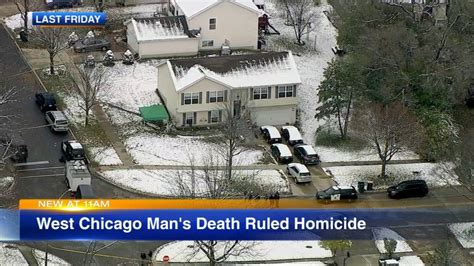West Chicago Man Killed Homicide Investigation Underway Abc7 Chicago
