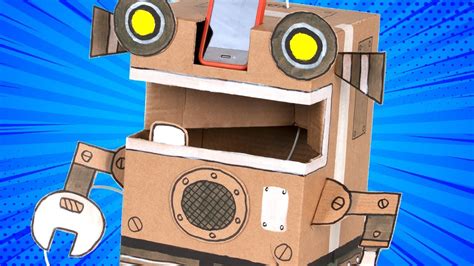 How To Make A Cardboard Robot Diy Craft Ideas For Kids Youtube