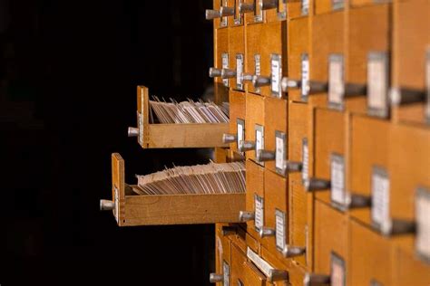 Library Card Catalog